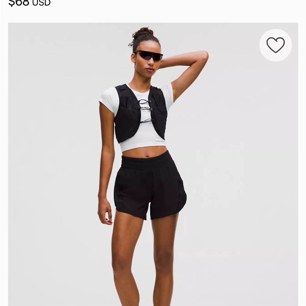 Lululemon Track That High-Rise Lined Short 5"